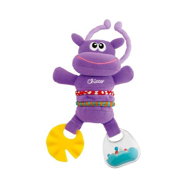 Chicco Happy Hippo Vibrating Rattle 3m+