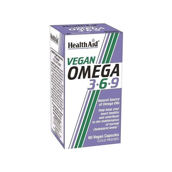 Health Aid Vegan Omega 3-6-9 60 φυτικές κάψουλες