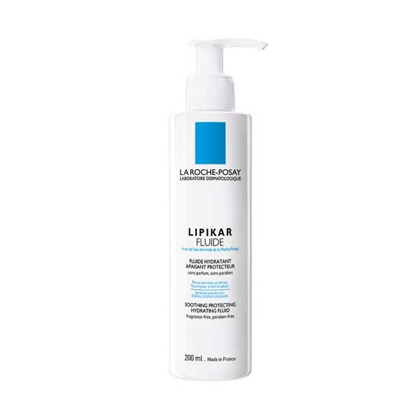 La Roche-Posay Lipikar Fluide Ενυδατικό Γαλάκτωμα Με Καταπραϋντική & Προστατευτική Δράση Για Πρόσωπο/Σώμα 200ml