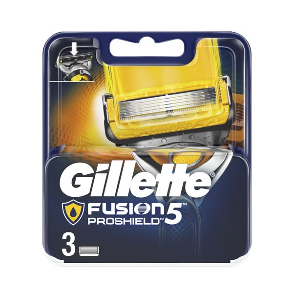 Gillette Fusion Proshield Replacement Heads 3pcs