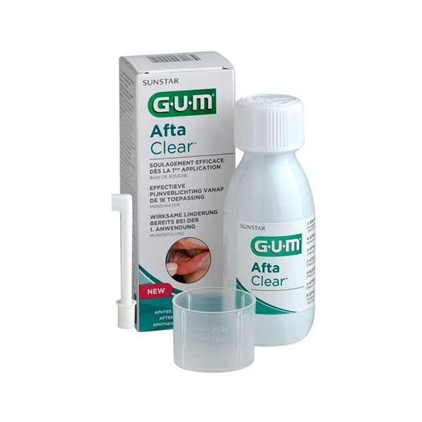 Gum Afta Clear Mouthrinse 120ml