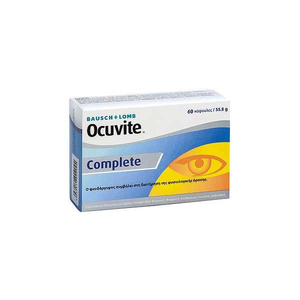 Bausch & Lomb Ocuvite Complete 60 κάψουλες