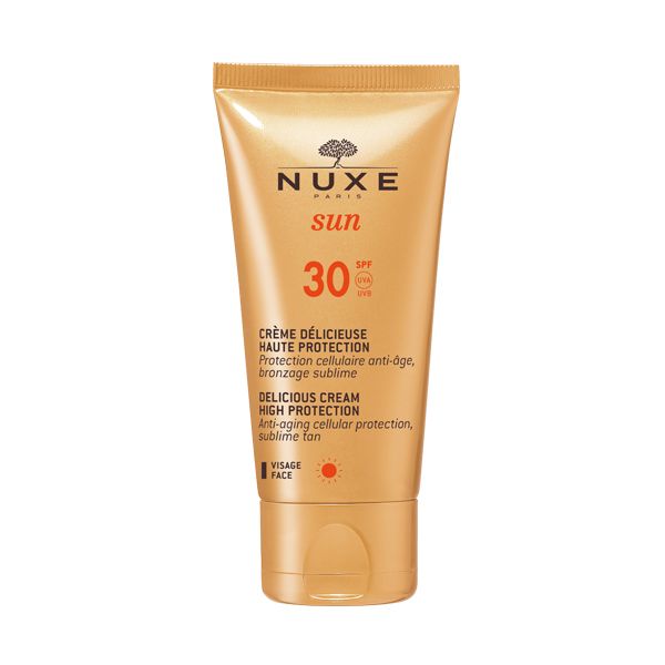 Nuxe Sun Delicious Cream For Face Anti-Aging Cellular Protection Spf30 50ml