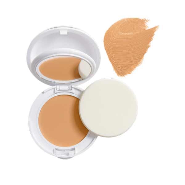 Avene Couvrance Μέικ Απ Σε Μορφή Κρέμας Compact Με Ματ Τελείωμα Για Μεικτό/Λιπαρό Δέρμα Spf30 4.0 Miel 10g