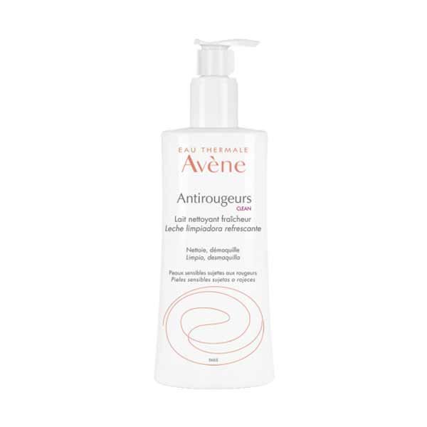 Avene Antirougeurs Clean Δροσιστικό Γαλάκτωμα Καθαρισμού Προσώπου/Ματιών Για Ευαίσθητο Δέρμα Με Τάση Για Κοκκινίλες 400ml