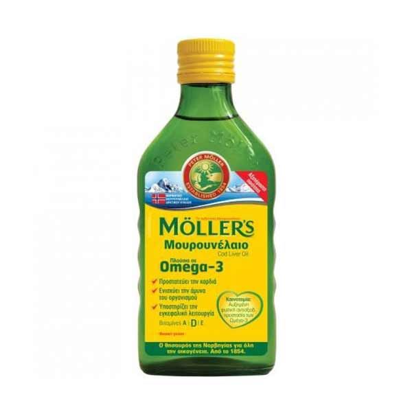 Moller's Natural Cod Liver Oil 250ml