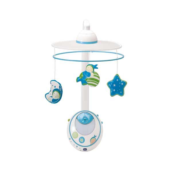 Chicco First Dreams Magic Stars Cot Mobile Blue 0Μ+