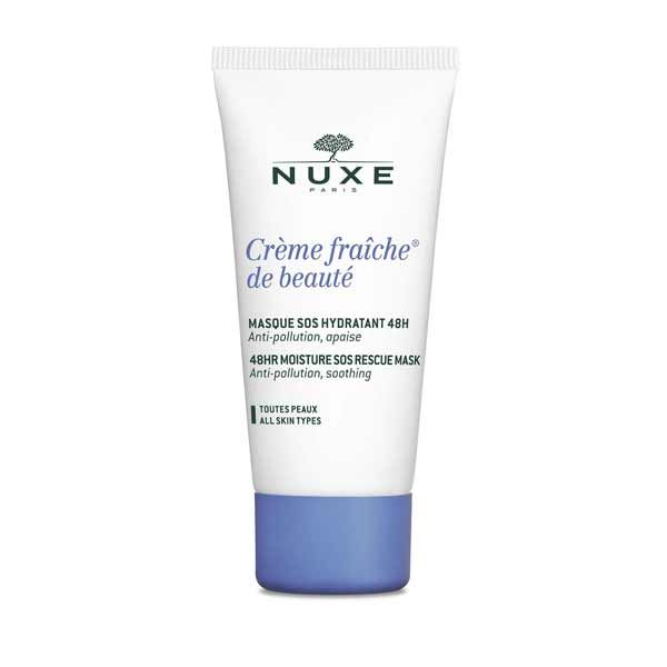 Nuxe Creme Fraiche De Beaute Μάσκα Προσώπου SOS 48ωρης Ενυδάτωσης Για Όλες Τις Επιδερμίδες 50ml