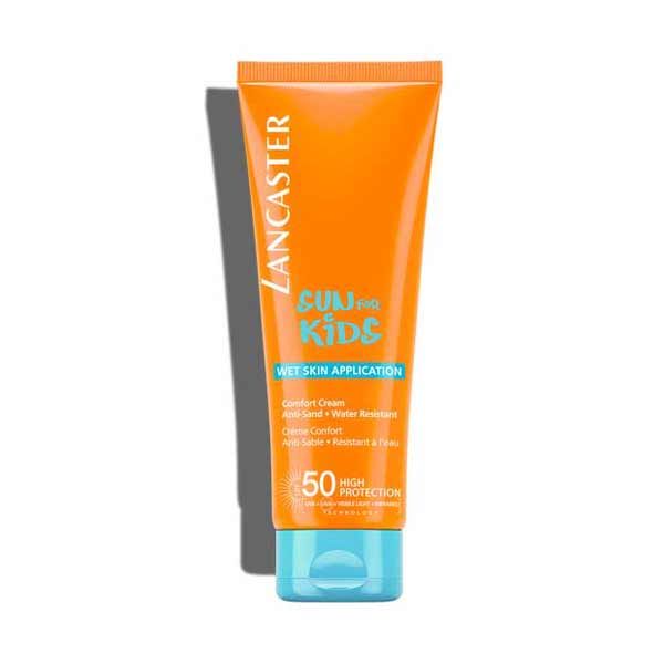 Lancaster Sun For Kids  Face & Body Comfort Cream With Wet Skin Application Spf50 125ml