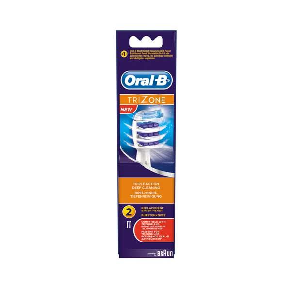 Oral-B Trizone Ανταλλακτικά Ηλεκτρικής Οδοντόβουρτσας 2τμχ