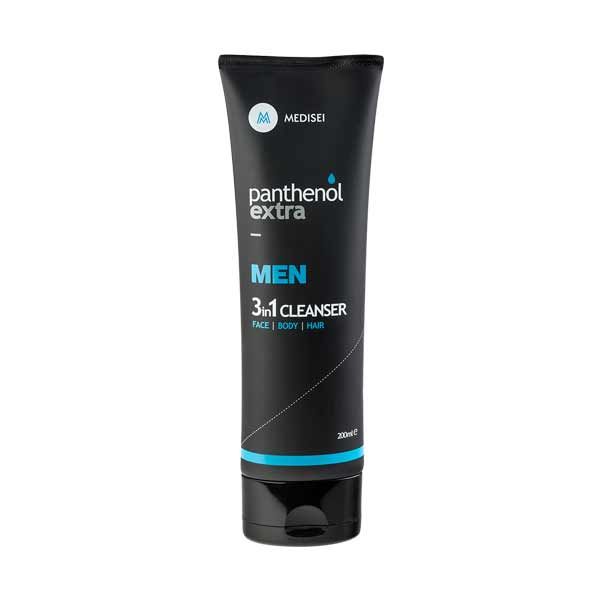 Panthenol Extra Men 3 in 1 Cleanser Face/ Body & Hair 200ml