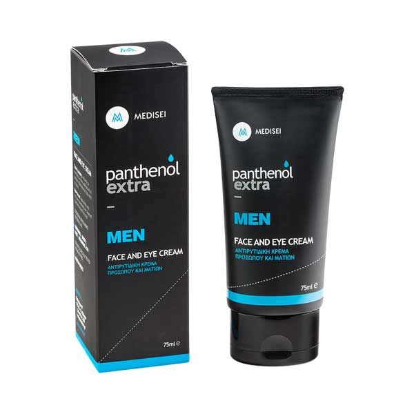 Panthenol Extra Men Anti-Wrinkle & Moisturizing Face & Eyes Cream 75ml