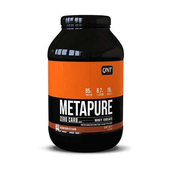 QNT Metapure Zero Carb Απομονωμένη Πρωτεΐνη Ορού Γάλακτος Με Γεύση Βελγική Σοκολάτα 2kg