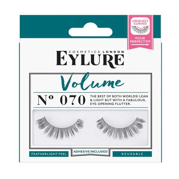 Eylure Volume No. 070 Lashes for Subtle, Airy Look