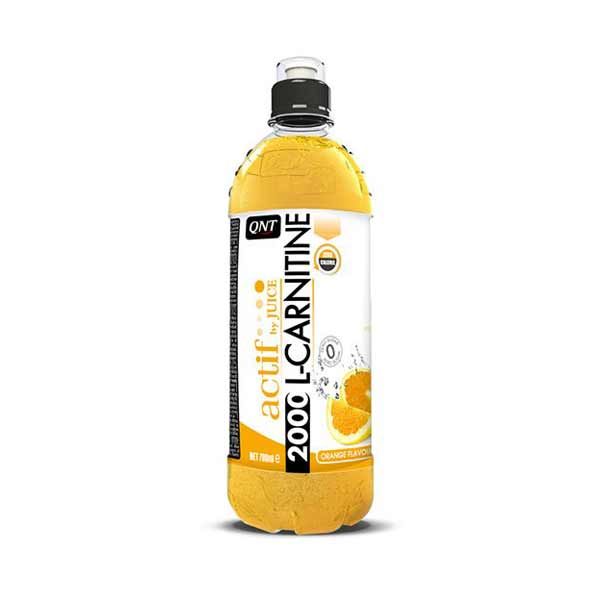 QNT L-Carnitine 2000mg (Actif By Juice) Weight Loss Orange Flavour 700ml