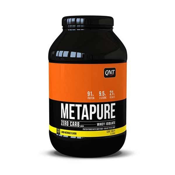 QNT Metapure Zero Carb Απομονωμένη Πρωτεΐνη Ορού Γάλακτος Με Γεύση Lemon Meringue 2kg