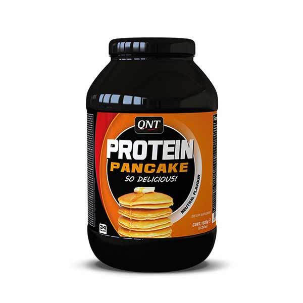 QNT Protein Pancake Μείγμα Για Τηγανίτες Με Υψηλή Περιεκτικότητα Σε Πρωτεΐνη Συμπλήρωμα Διατροφής 1020g
