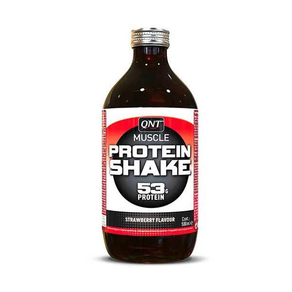 QNT Protein Shake Protein & Recovery Shake Strawberry Flavour 500ml