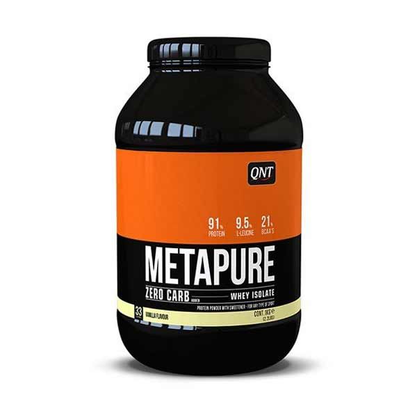 QNT Metapure Zero Carb Protein For Muscle Tone Vanilla Flavour 2kg