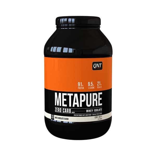 QNT Metapure Zero Carb Protein For Muscle Tone White Chocolate Flavour 2kg