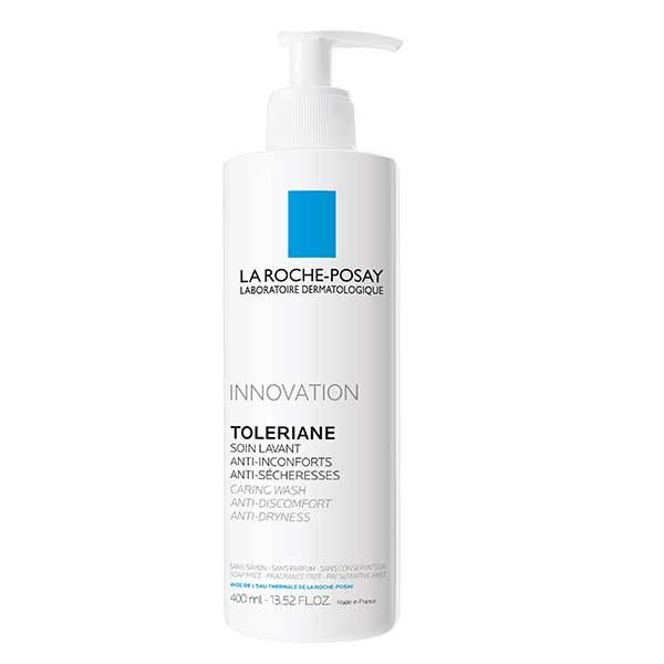 La Roche-Posay Toleriane Κρέμα Καθαρισμού Προσώπου Κατά Της Ξηρότητας Για Ευαίσθητο Δέρμα Χωρίς Άρωμα & 33% Δωρεάν Προϊόν  400ml
