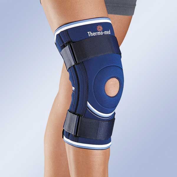 Orliman Neoprene Knee Support with Stabilisers & Straps 4103