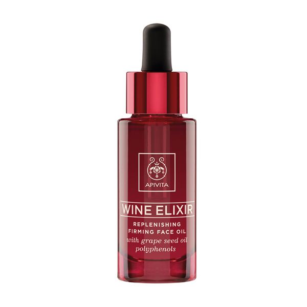 Apivita Wine Elixir Λάδι Προσώπου για Αναδόμηση & Σύσφιξη 30 ml