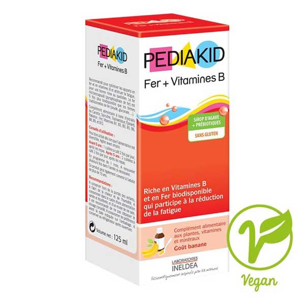 Pediakid Fer + Vitamines B Syrup for Kids 125ml
