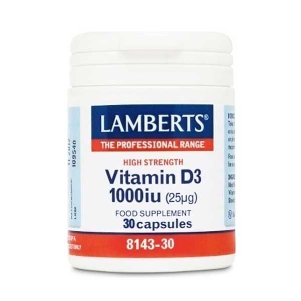 Lamberts Vitamin D 1000iu 30 ταμπλέτες