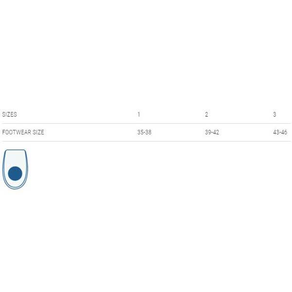 Orliman Silicone Heel Cup With Central Spur