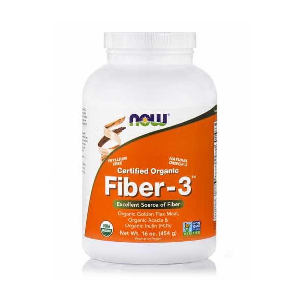 Now Certified Organic Fiber-3 454g