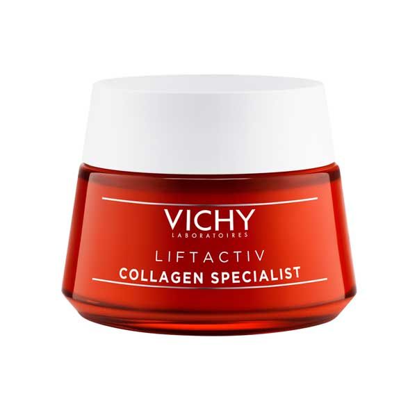 Vichy Liftactiv Collagen Specialist Κρέμα Προσώπου Για Επανόρθωση Βαθιών & Κάθετων Ρυτίδων Για Όλες Τις Επιδερμίδες 50ml