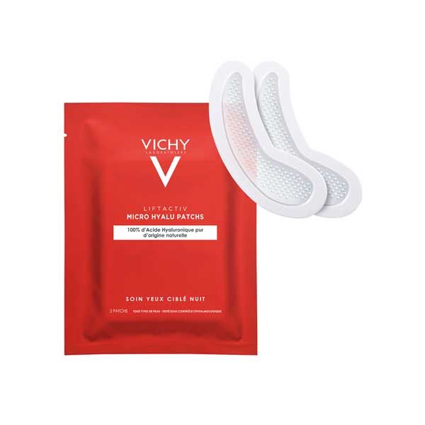 Vichy Liftactiv Micro Hyalu Επιθέματα Ματιών Με Υαλουρονικό Οξύ 2τμχ