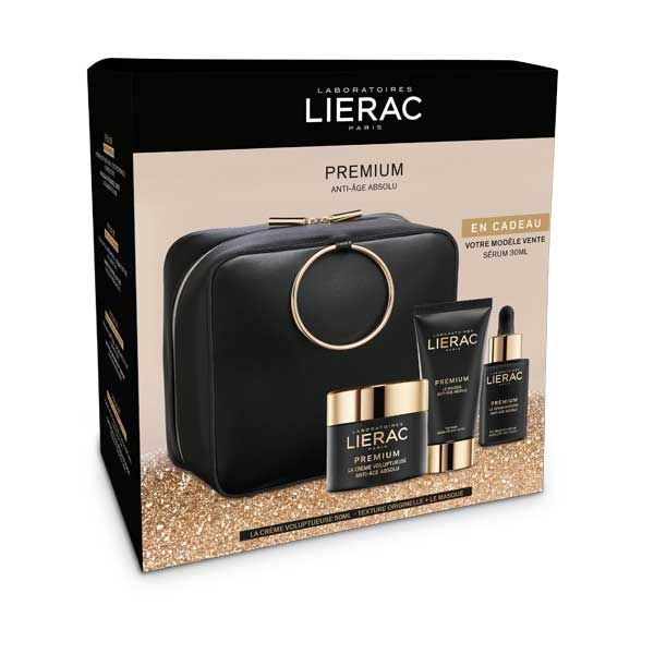 Lierac Premium Xmas Set Απόλυτης Αντιγήρανσης Με Πλούσια Κρέμα Προσώπου Ημέρας & Νύχτας 50ml & Η Θεϊκή Μάσκα Προσώπου 75ml & Δώρο Ορός Προσώπου 30ml