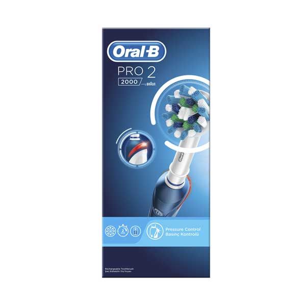 Oral-B Pro 2 2000 Ηλεκτρική Οδοντόβουρτσα