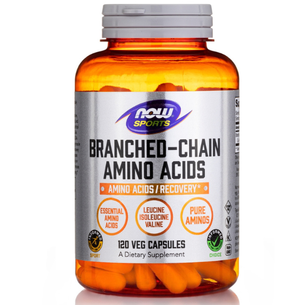 Now Sports Branched Chain Amino Acids 240 Capsules