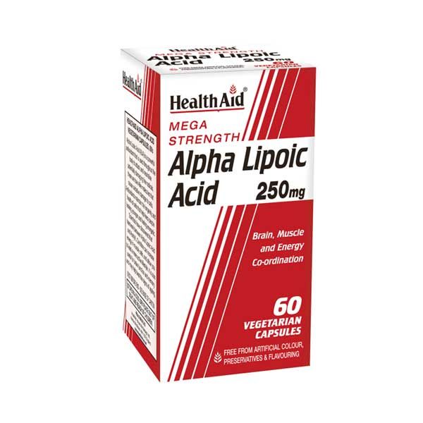 Health Aid Alpha Lipoic Acid 250mg 60 capsules