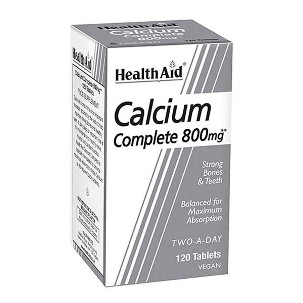 Health Aid Calcium Complete 800mg 120 ταμπλέτες