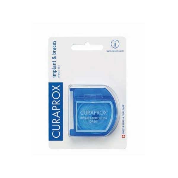 Curaprox DF 845 Implant & Braces Floss 50 fleecy threads