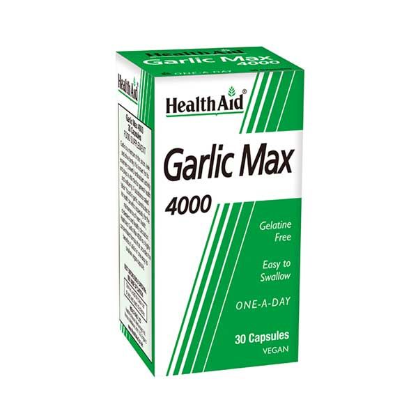 Health Aid Garlic Max 4000 30 κάψουλες