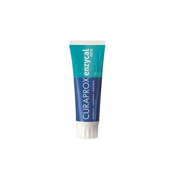 Curaprox Enzycal Zero Toothpaste without Fluoride or Mint Oils 75ml