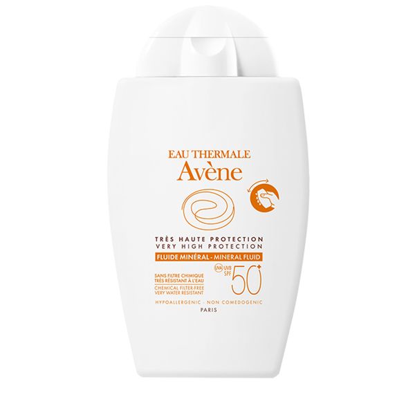 Avene Solaire Mineral Αντηλιακή Κρέμα Προσώπου Ελαφριάς Υφής Για Μη Ανεκτικό Δέρμα Spf50+ 40ml