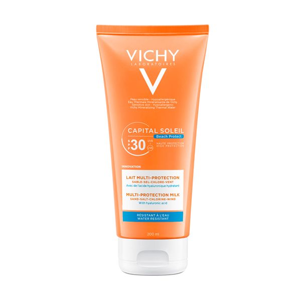 Vichy Capital Soleil Beach Protect Multi-Protection Milk For Face & Body Spf30 200ml
