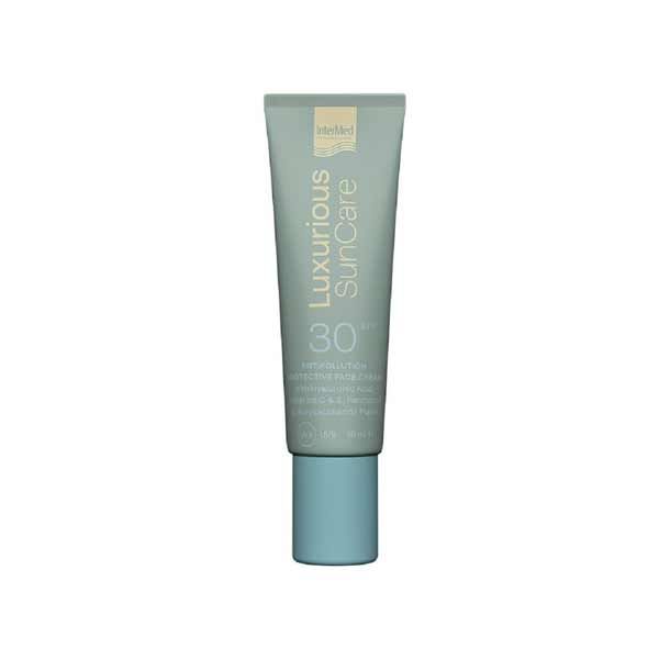 Luxurious Suncare Αντηλιακή Κρέμα Προσώπου Κατά Των Ατμοσφαιρικών Ρύπων Spf30 50ml