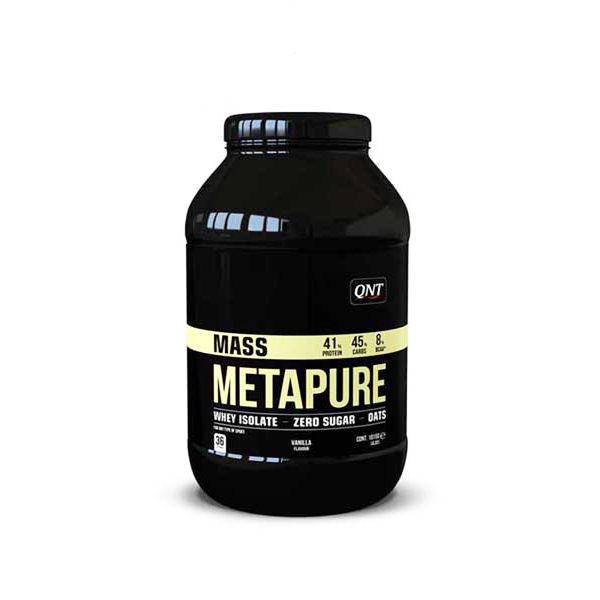 QNT Metapure Mass Maximum Gains In Size & Strength Chocolate/Mint Flavour 1.1kg