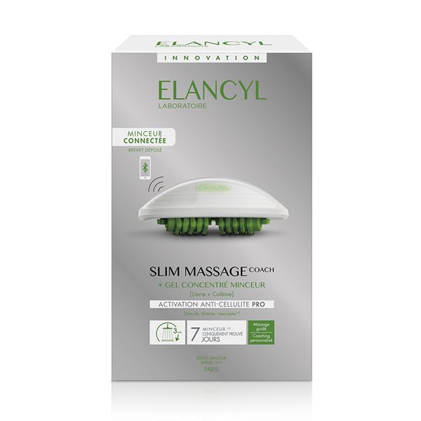 Elancyl Slim Massage Συνδεδεμένη Συσκευή Μασάζ & Τζελ Κατά Της Κυτταρίτιδας 200ml