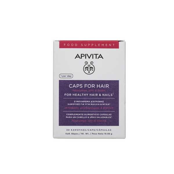 Apivita Set Food Supplement for Healthy Hair and Nails 30 CapsApivita Food Supplement for Healthy Hair and Nails 30 Caps