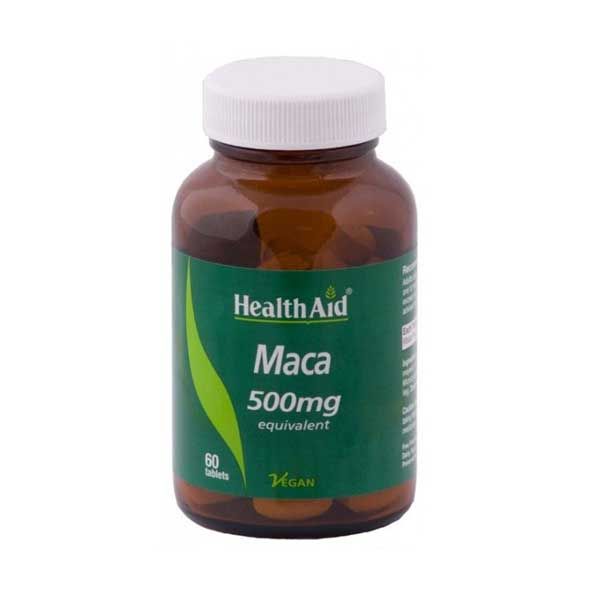 Health Aid Maca 500mg 60 tablets