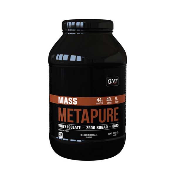 QNT Metapure Mass Maximum Gains In Size & Strength Chocolate/Mint Flavour 1.1kg