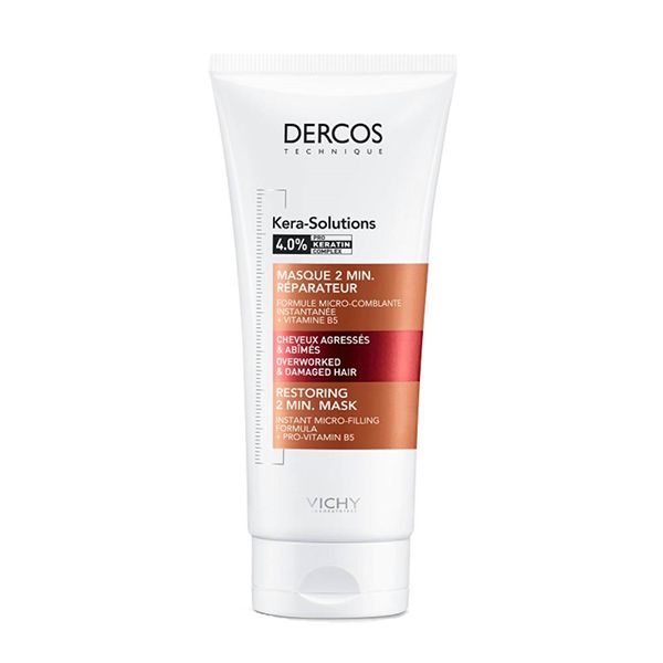 Vichy Dercos Kera-Solutions 4.0% Keratin Restoring 2 Minute Conditioning Mask 200ml